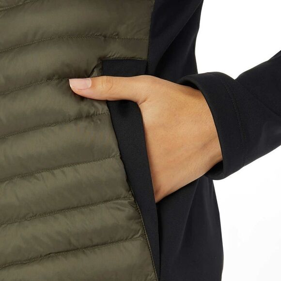 NEW! 32 DEGREES Ladies Mixed Media Quilted Lightweight Warm Puffer Jacket NWT - Picture 3 of 15